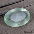 Huge 41.10 Cts Natural Aquamarine Ocean Blue Oval Cut Unheated Gemstone, Brazil