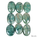 645 Cts Natural Untreated Emerald 36-40mm Green Pendant Size Loose Gemstones Lot