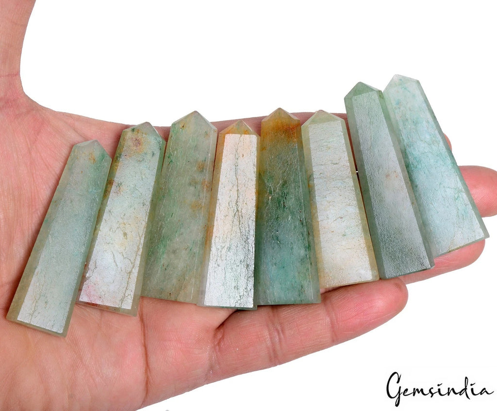 Aventurine Loose Gemstone — 52mm to 57mm, 430 Ct