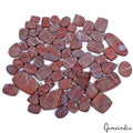 Red Jasper Lot, Cabochon, Untreated — 62 Pieces, 12mm to 46mm, 1100 Ct, Madagascar