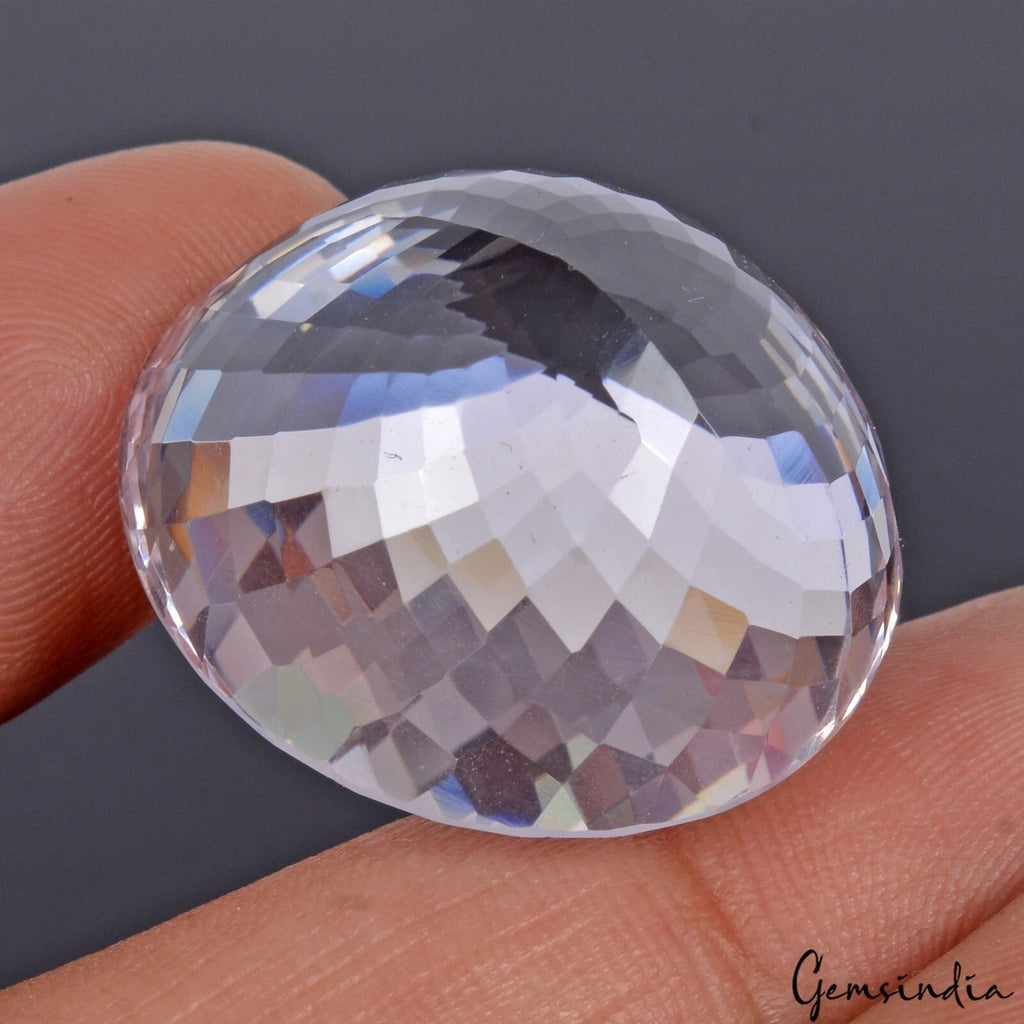 72.30 Cts Unique 100% Natural Amethyst Uneven Round 27*25*17mm Collection Gem