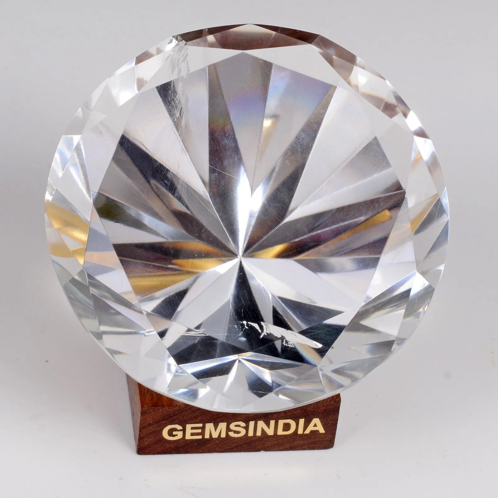 IGL&I Certif1ed 1430 Cts Natural Crystal White Quartz Round Diamond Cut Huge Gem