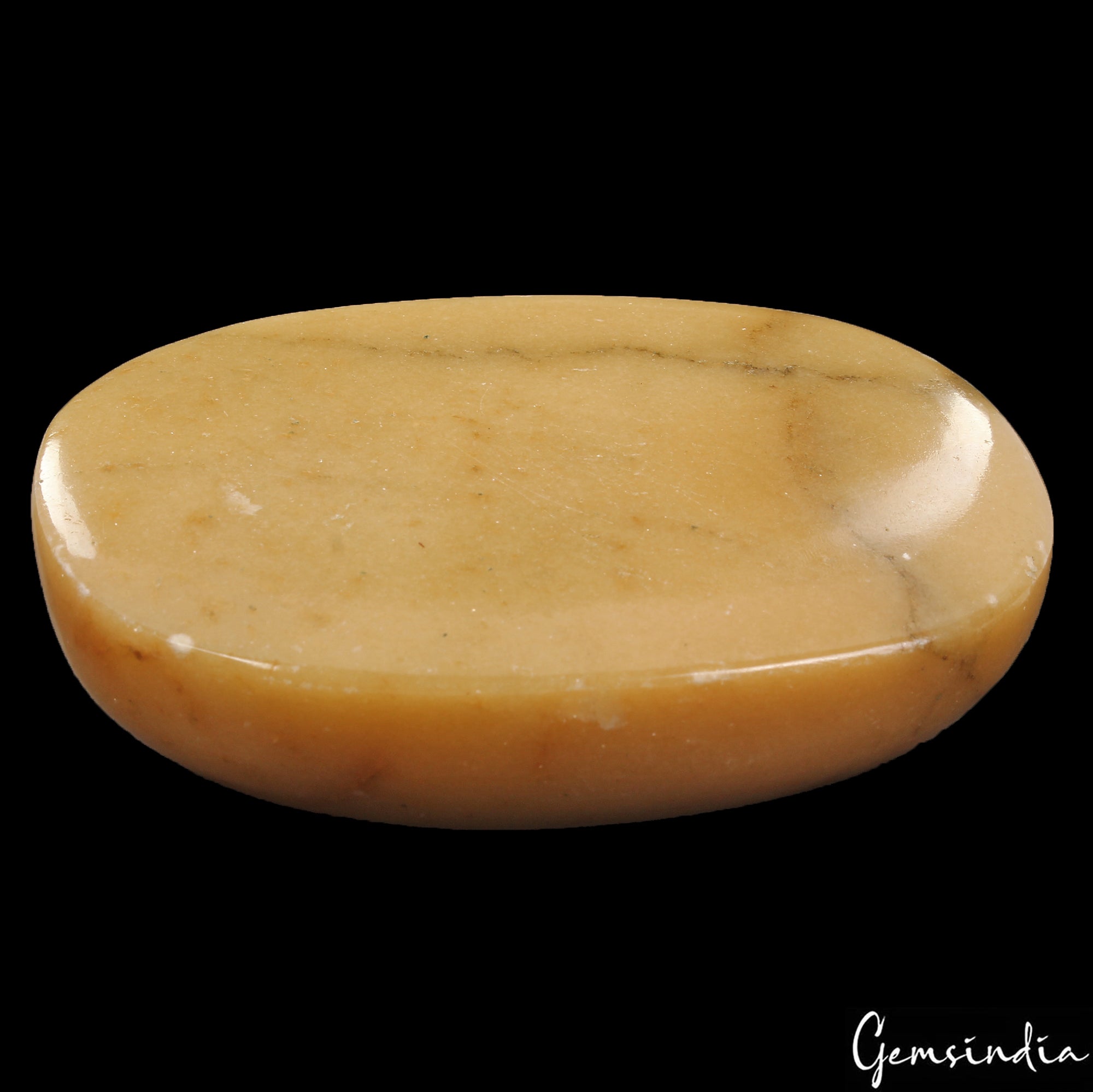 2750 Ct Natural Untreated Yellow Aventurine Oval Huge Size Loose Earth Mined Gem