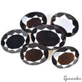 Certified 145.20 Cts/6 Pcs Natural Brown Smoky Quartz Oval Cut Loose For Jewelry