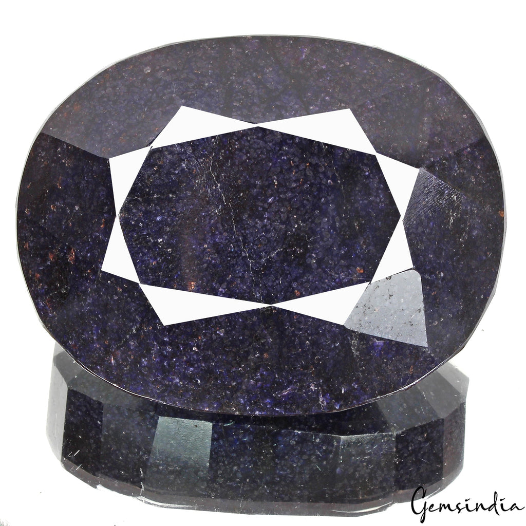 Huge 3100 Cts Natural African Dark Blue Sapphire Oval Cut Loose Museum Size Gem