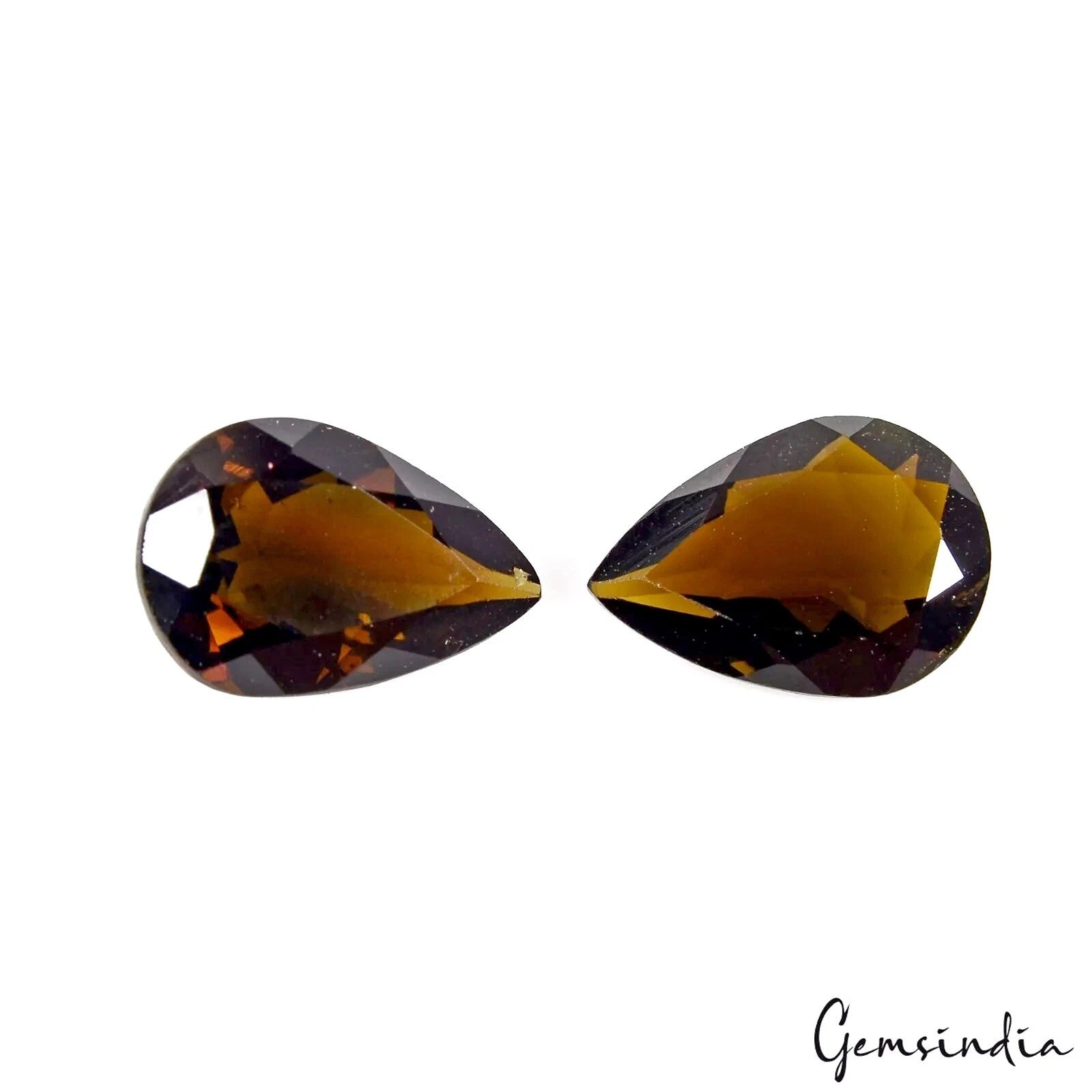 Tourmaline Lot, Loose Gemstone, Red — 2 Pieces, 9x6mm, 2.95 Ct, Mozambique