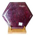 Ruby Loose Gemstone, Color Enhanced, Red — 5x4.3x1.4 Inches, 5450 Ct (1.09 Kg), Madagascar