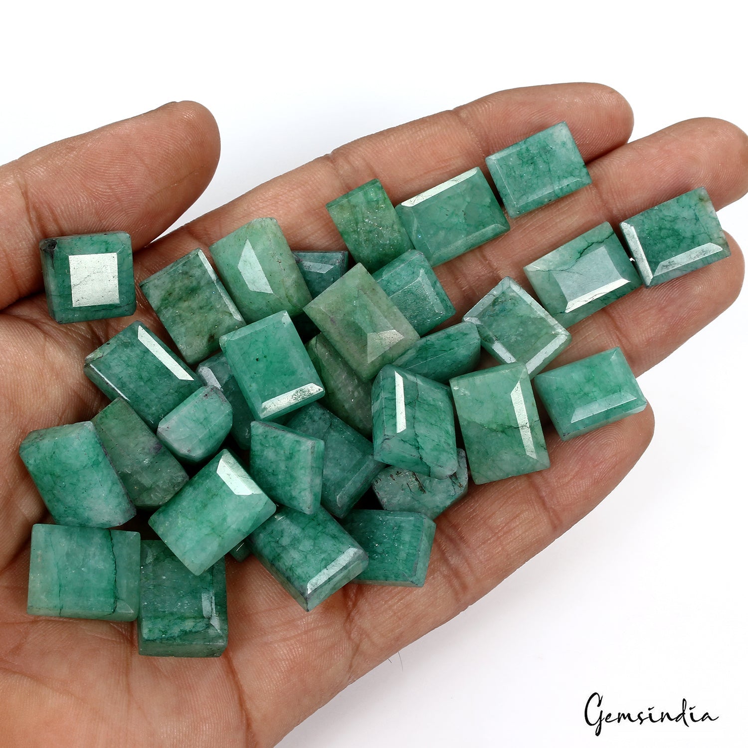 460 Ct Natural Zambian Green Emerald Baguette Cut Loose Wholesale Gemstone Lot