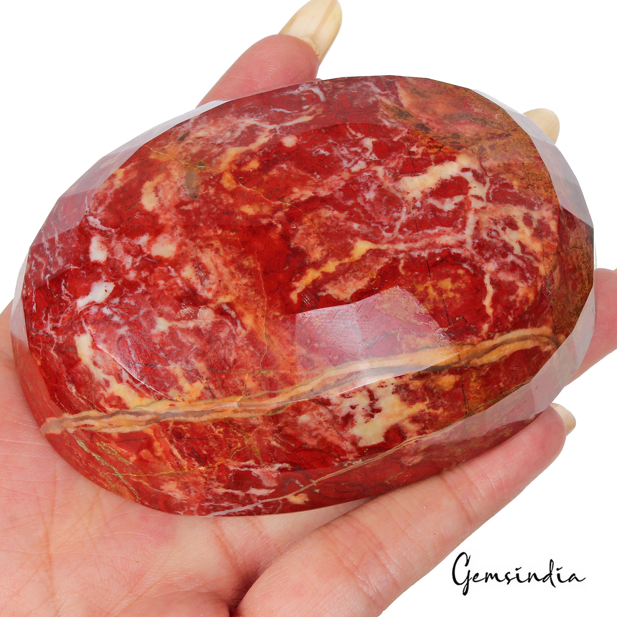 Certified 1820Ct Natural Untreated Red Jasper Oval Cut Huge Earth mined Gemstone