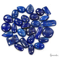 27 Pcs Natural Lapis Lazuli 16mm-27mm Loose Mix Cabochon Gemstones Lot ~350 Ct