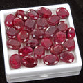 560 Cts/27 Pcs Natural Madagascar Red Ruby Oval  Cut Loose Gemstones For Jewelry