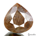 Certified 900 Ct Natural Untreated Golden Brown Sapphire Pear Cut Huge Loose Gem