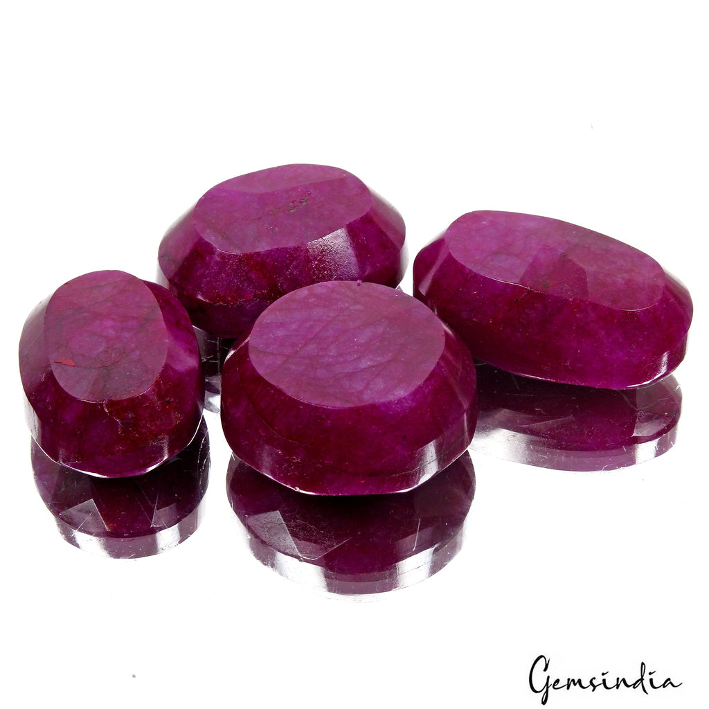 Natural Pink Red Mix Cut Faceted Beryl Bixbite Earth Mined Loose 1040 Ct Gem Lot