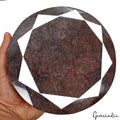 4 Kg Natural Blue Sapphire Round Cut Madagascar Large Top Grade Gemstone W Stand