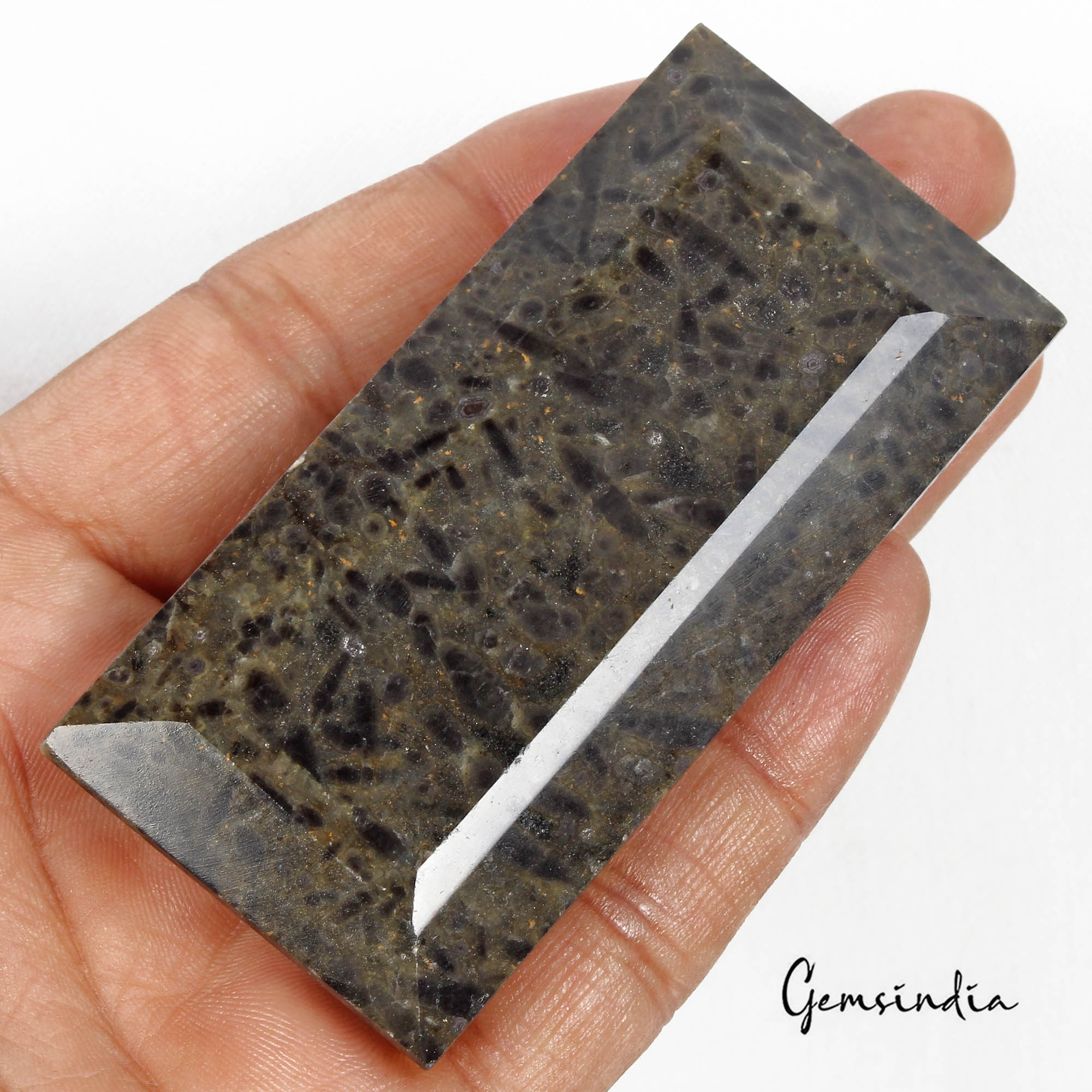 Sapphire Loose Gemstone, Untreated, Brown — 82 x 39 x 20mm, 830 Ct, Madagascar