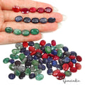 Ruby Lot, Loose Gemstone, Multi-Color — 84 Pieces, 8mm to 12mm, 250.25 Ct, Madagascar