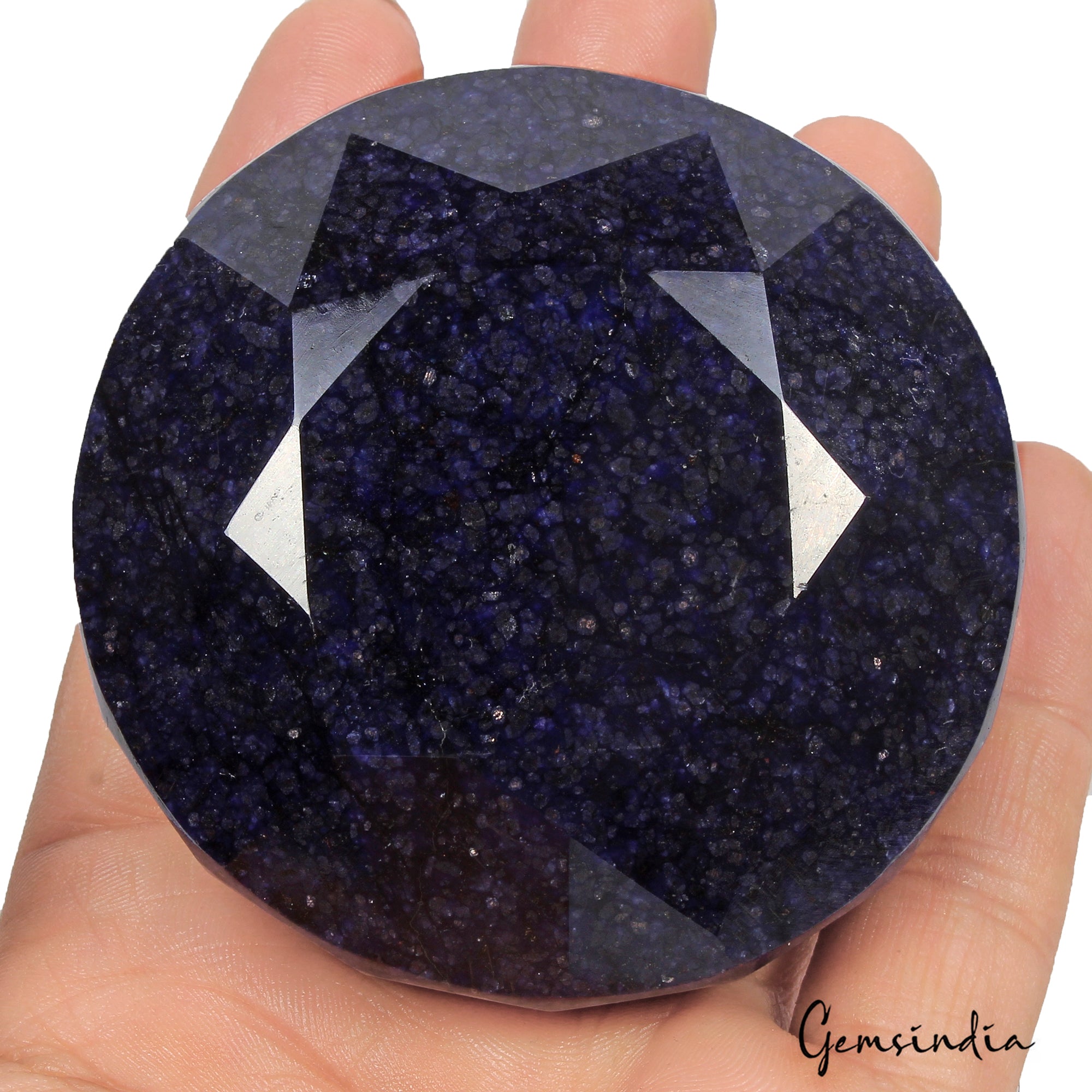 1820 Ct Natural Blue Sapphire Round Faceted Earth Mined Museum Size Loose Gems