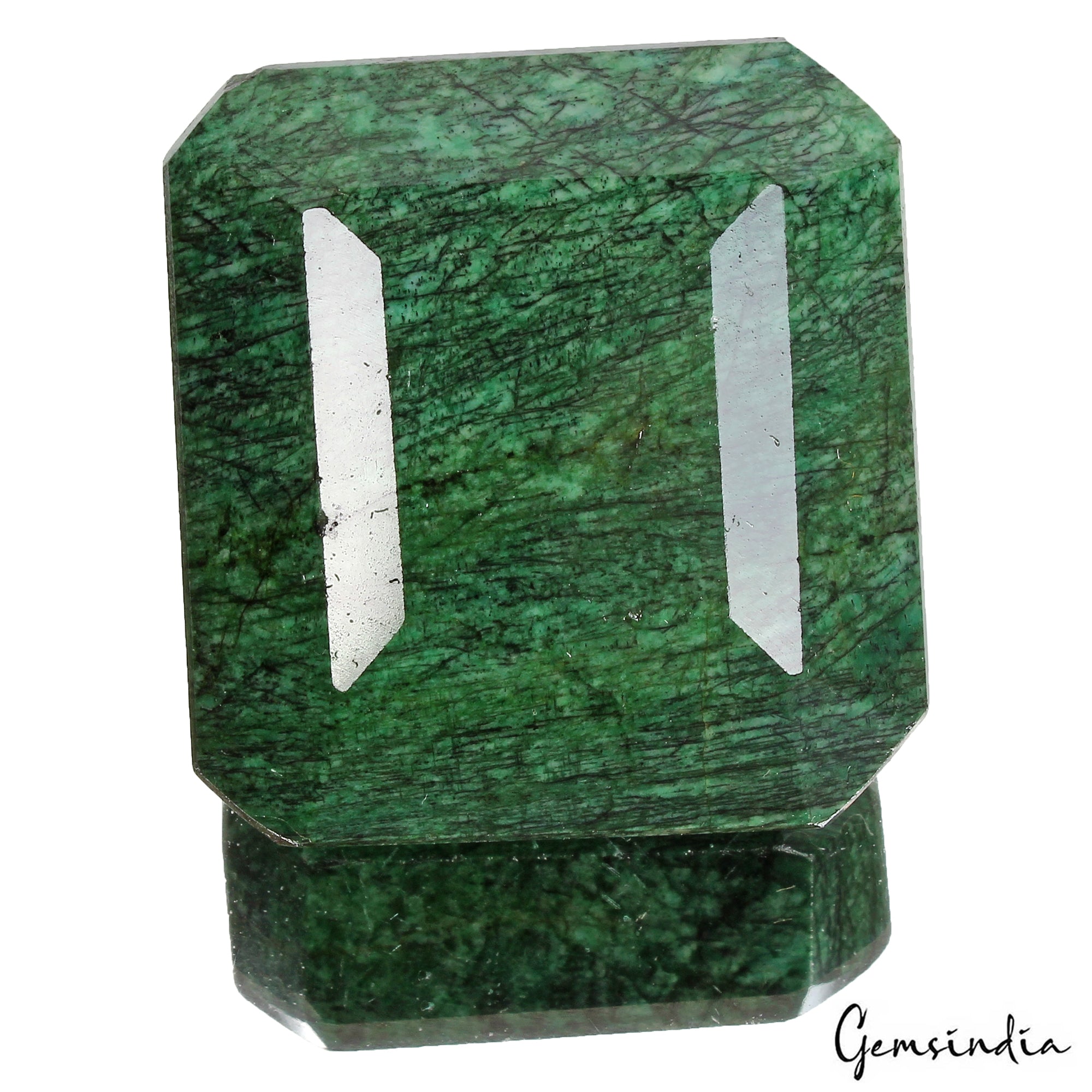 900 Ct Natural Green Brazilian Emerald Octagon Faceted Earth Mined Loose Gems