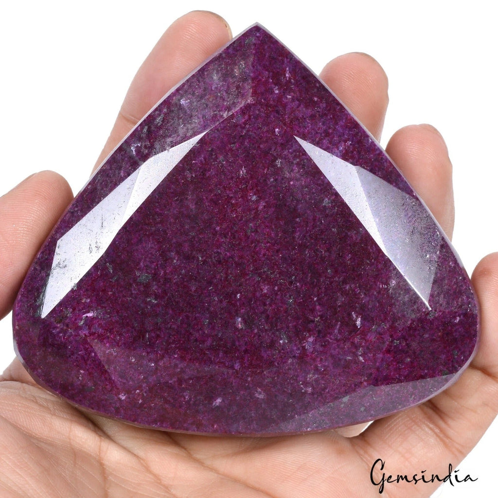 Natural Red Ruby 2490 Ct Pear Cut Loose Earth mined Gemstone from Madagascar