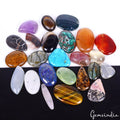 Tiger Eye Lot, Cabochon, Untreated — 24 Pieces, 25mm to 45mm, 1200 Ct