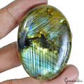 191.75 Cts Natural Blue Green Shine Labradorite Oval Cab Loose Gem For Pendant