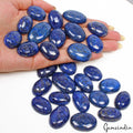 Lapis Lazuli Lot, Cabochon, OVal Cabochon, Color Enhanced — 28 Pieces, 20mm To 32mm, 1000 Ct, Afghanistan