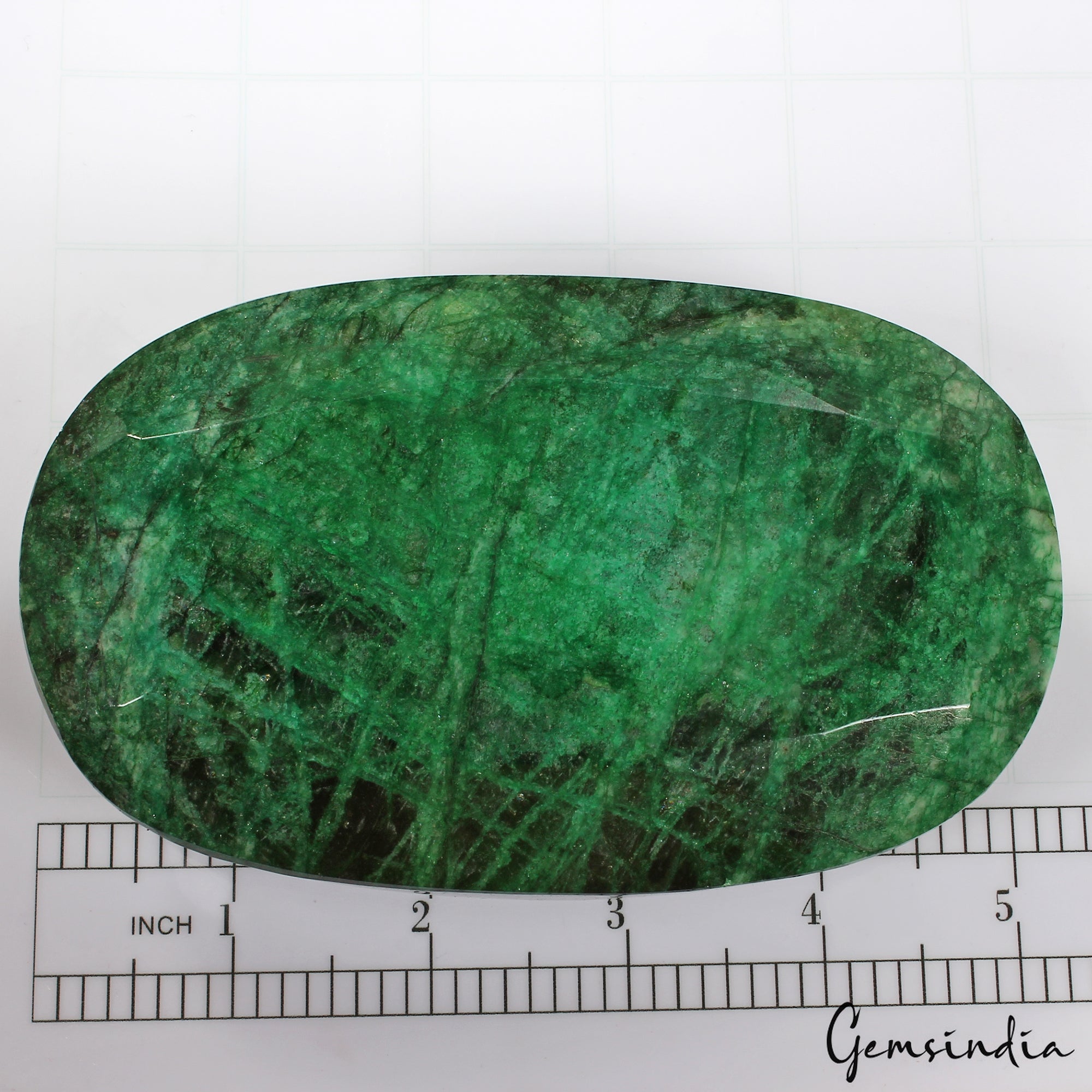 3700 Carat Natural Huge Green Emerald Earth-Mined Museum Size Oval Cut Gemstone
