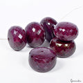 1400 Cts Natural Red Ruby Drilled Faceted Round Cut Shape Loose Gemstone