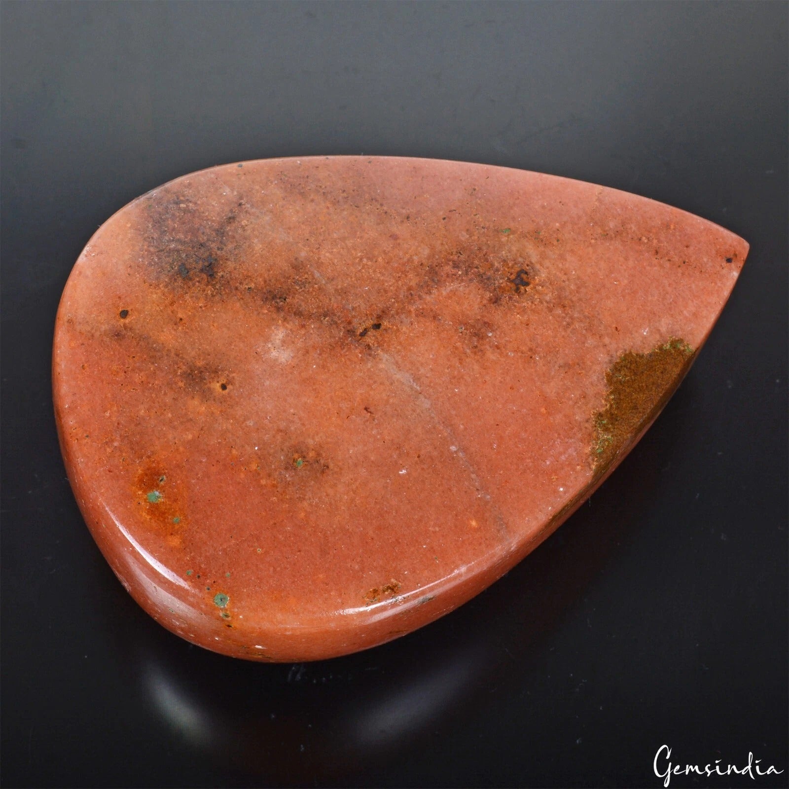 1820 Ct Natural Yellow Aventurine Pear Cab Earth Mined Huge Size Loose Gemstone