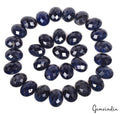300 Ct/31 Pcs Natural Blue Sapphire Oval Checker Cut Calibrated Gems For Jewelry