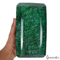 Huge 4.29Kg Natural Green Emerald Octagon Cut Earth mined Loose Gemstone, Brazil