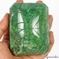 3920 Cts Natural Brazilian Emerald Octagon Cut Carving Earth mined Huge Size Gem