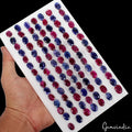 540Ct/100 Pc Natural Red & Blue Beryl Oval Cut 12-16mm Loose Jewelry Making Gems