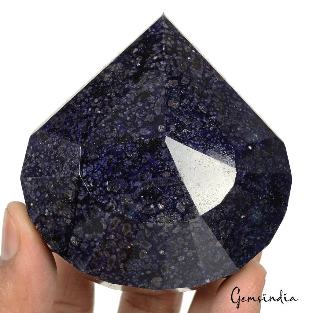 2180 Cts Natural African Blue Sapphire Pear Faceted Cut Museum Size Loose Gem