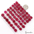 420 Ct Natural Red Pink Beryl Oval Cut Loose Wholesale Gemstone Lot 55 Pcs