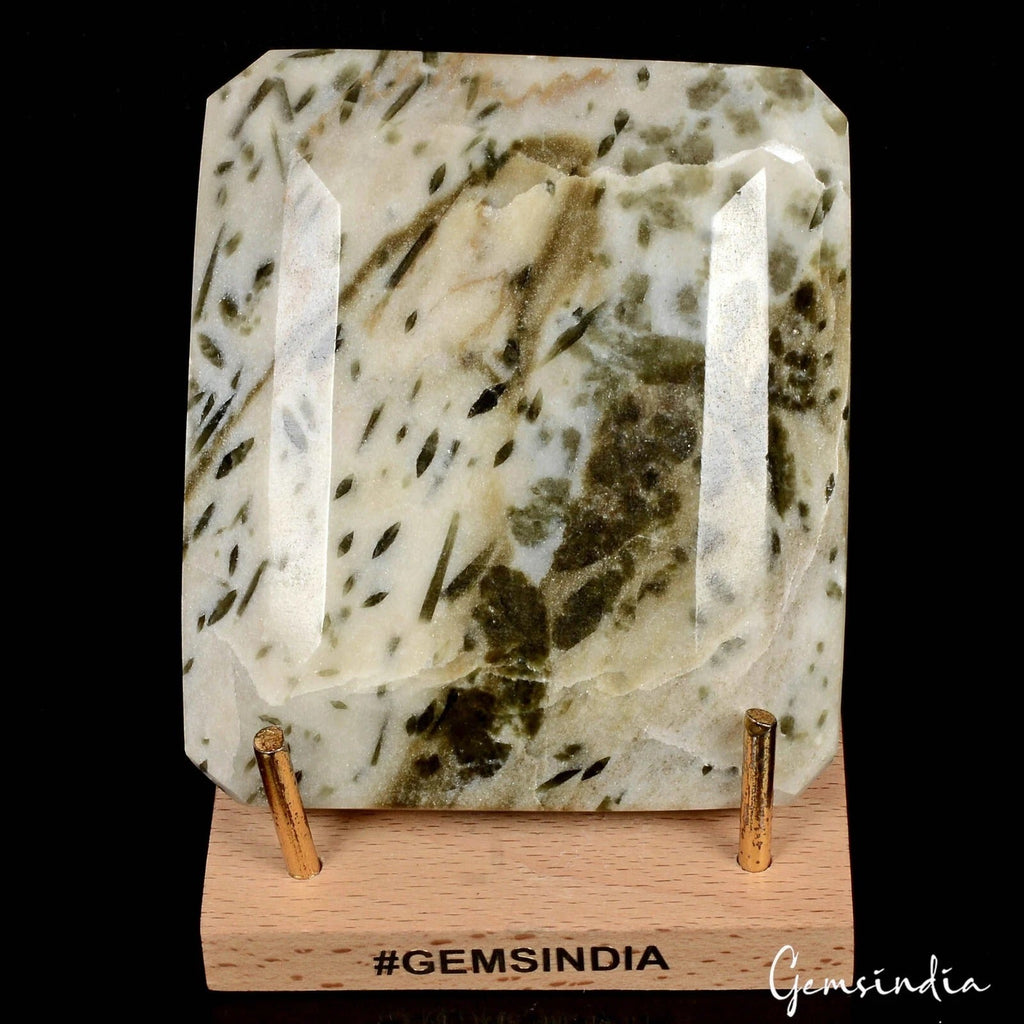 2850 Ct Natural Rutilated Quartz Best Quality Octagon Cut Museum Size Gemstone
