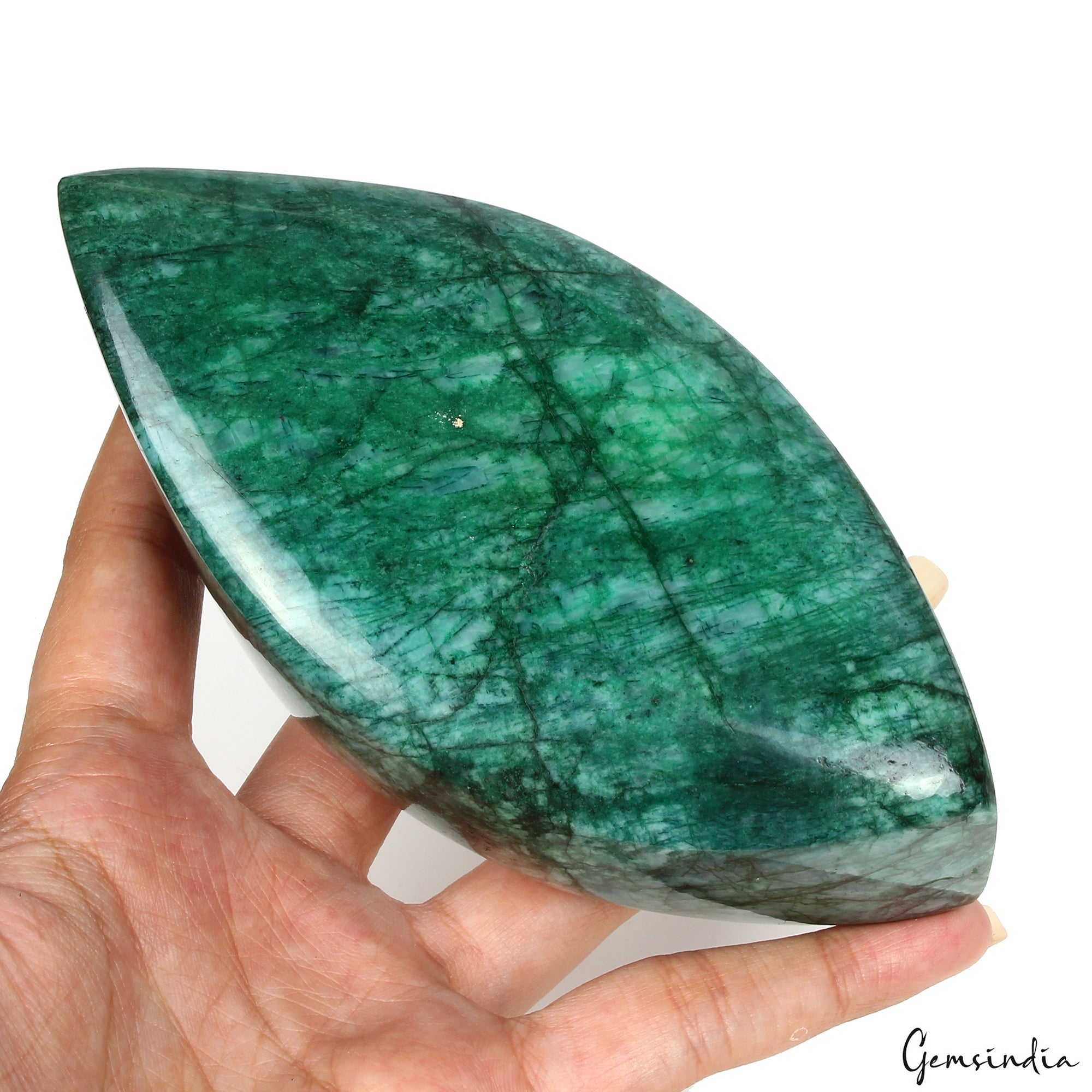 Certified 3570 Ct Natural Green Brazilian Emerald Marquise Cab Earth Mined Stone