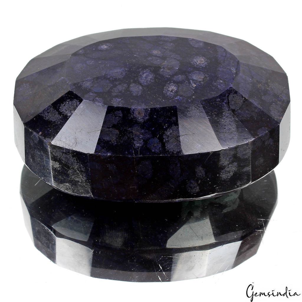 2020 Cts Natural African Blue Sapphire Oval Huge Loose Museum Size Gemstone