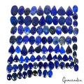 6500 Cts Natural Blue Lapis Lazuli Mix Cab Loose 30-60mm Pendant Size Gemstones