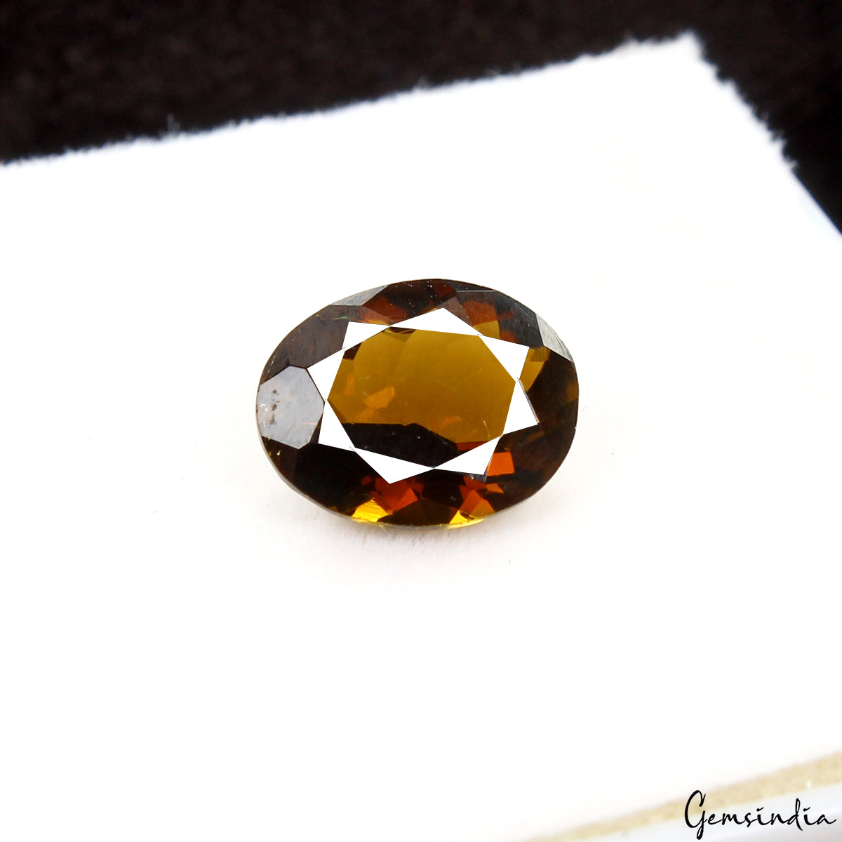Certified 2.10 Cts Natural Brown Tourmaline Oval Cut Loose Unheated Gemstone