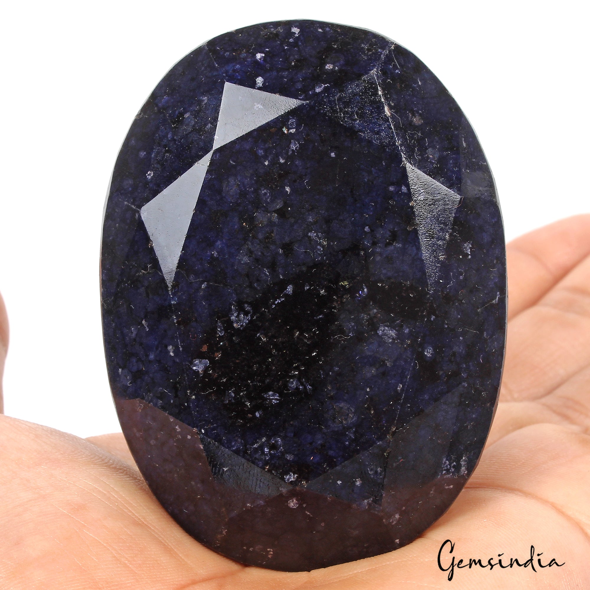 1720 Ct Natural Blue Sapphire Oval Faceted Earth Mined Museum Size Loose Gems