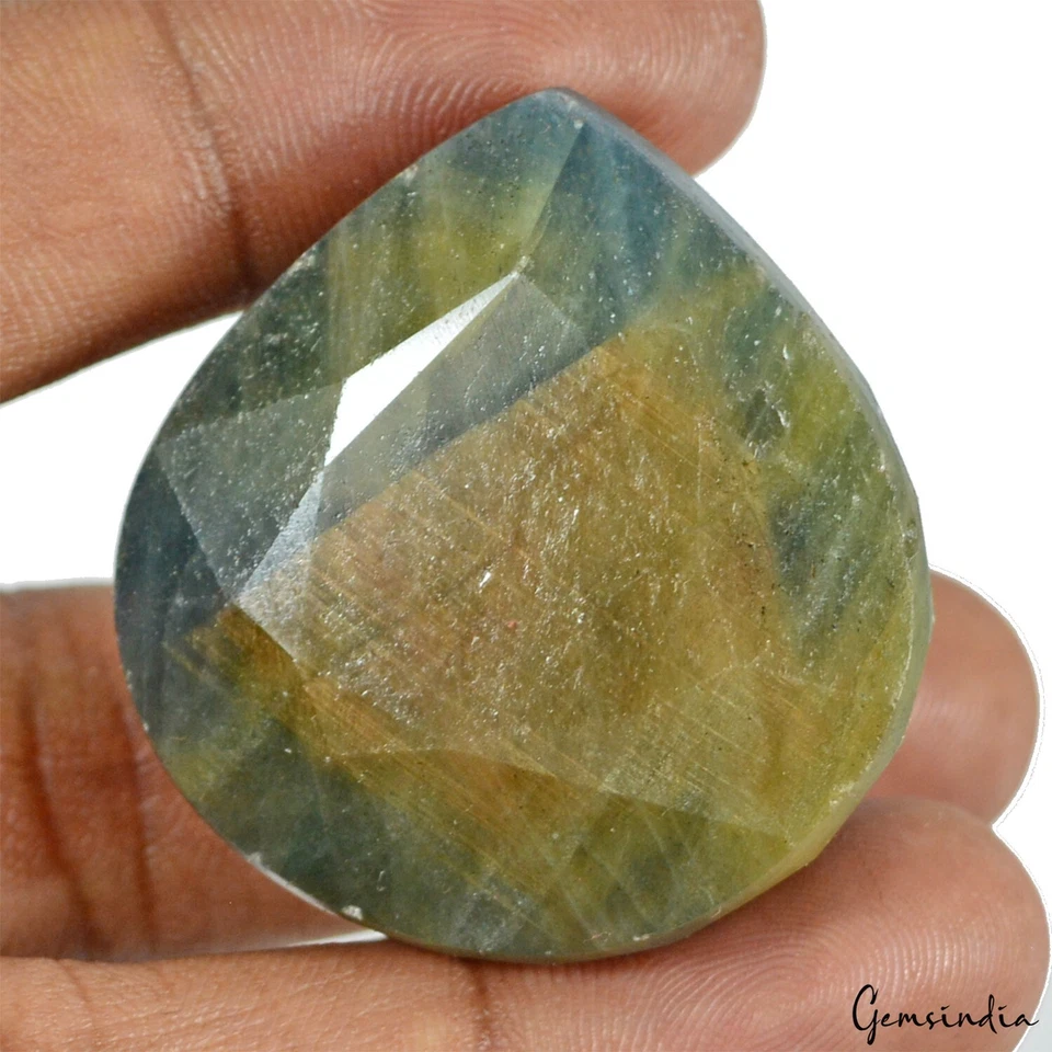 Certified 285.20 Ct Natural Untreated Blue Sapphire Pear Cut Huge Loose Rare Gem