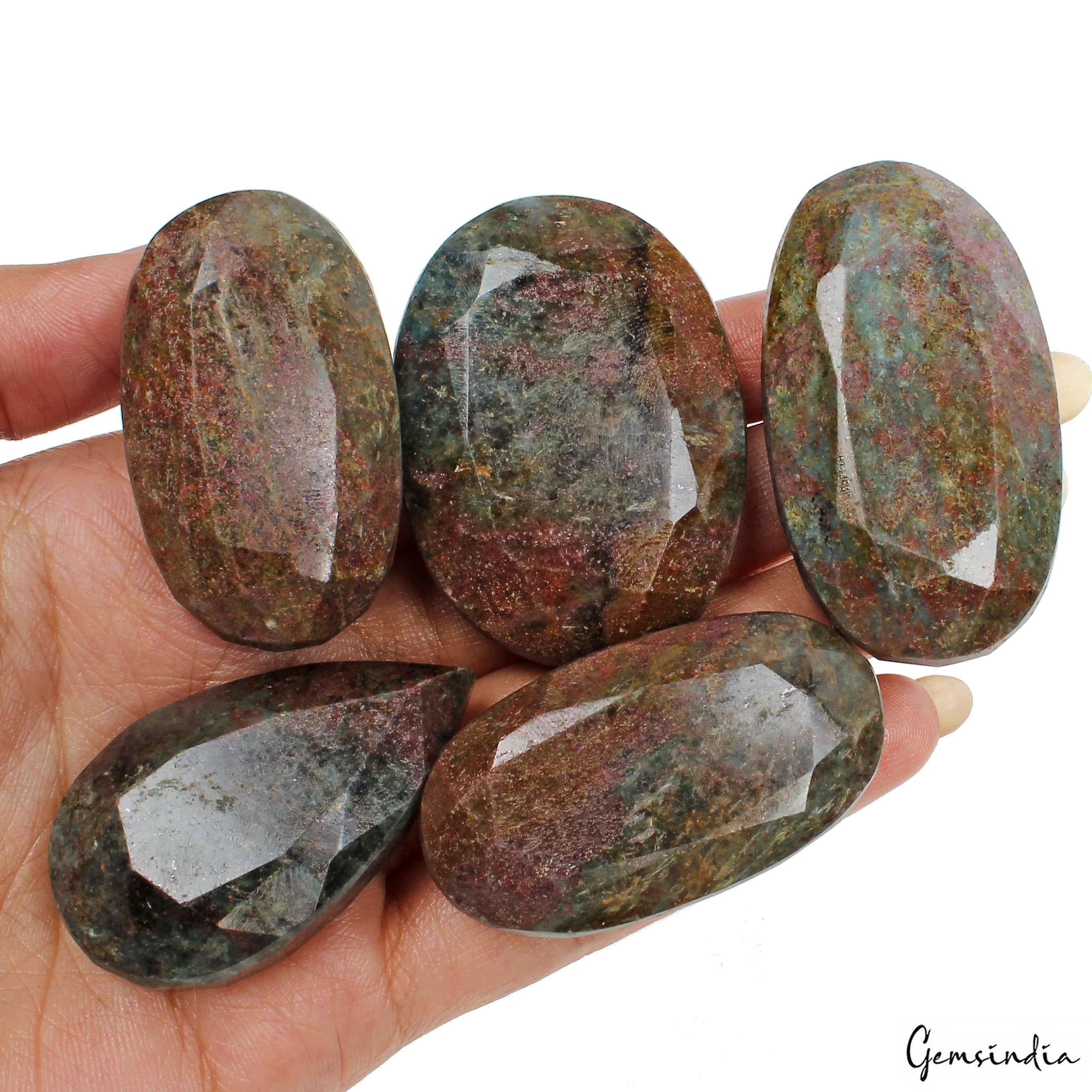 1130 Ct Natural Untreated Ruby Kyanite 44-52mm Mix Cut Huge Size Loose Gemstones