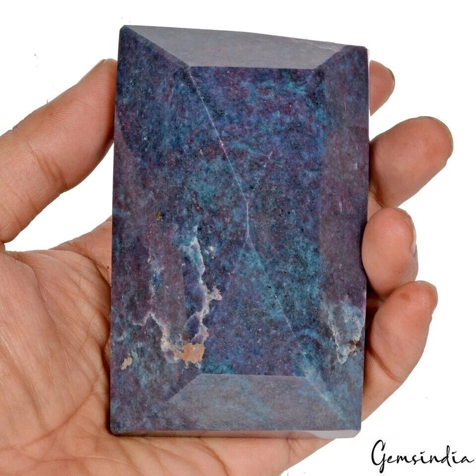 Ruby Kyanite Loose Gemstone, Untreated — 4x2.5x1.75 Inch, 3200 Ct (0.64 Kg), Madagascar