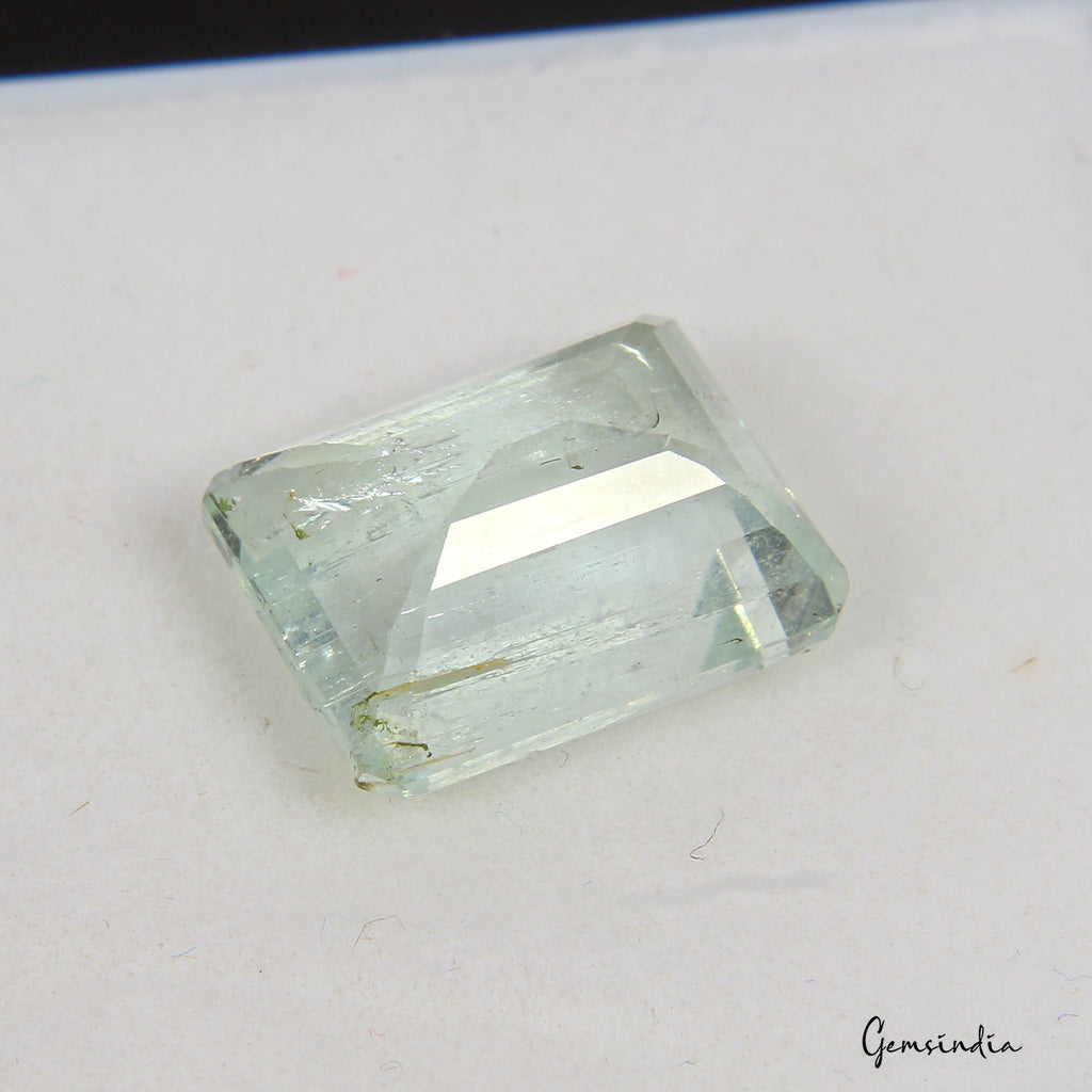 AAA 8.50 Ct Natural Blue Aquamarine Octagon Faceted Cut Loose Brazilian Gemstone