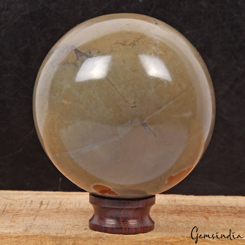 Agate Sphere, Untreated — 2.9 Inch in diameter, 2780 Ct
