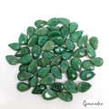 500 Cts/51 Pcs Natural Brazilian Green Emerald Pear Cut Loose Gems For Jewelry
