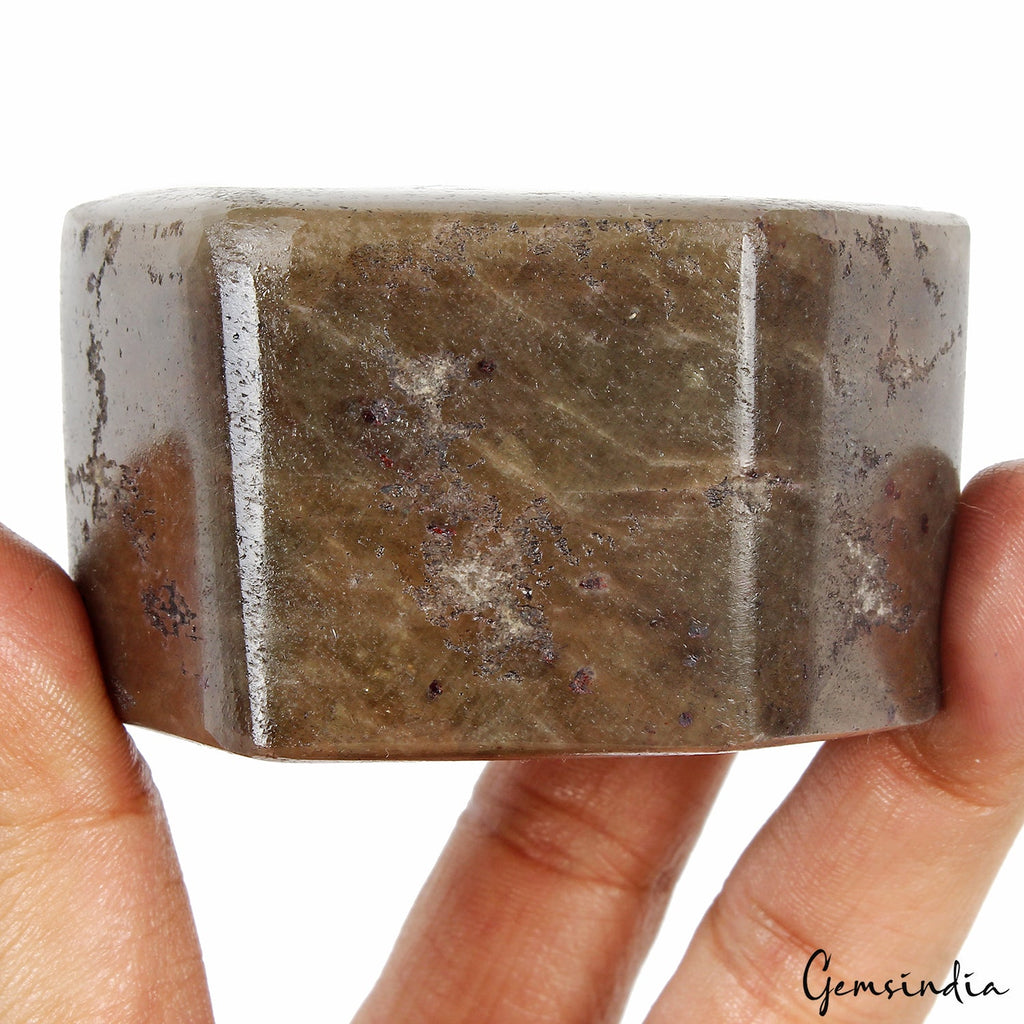 Natural Sapphire 620Gram Untreated Specimen Hexagon Cut Rough Rare Huge Gemstone