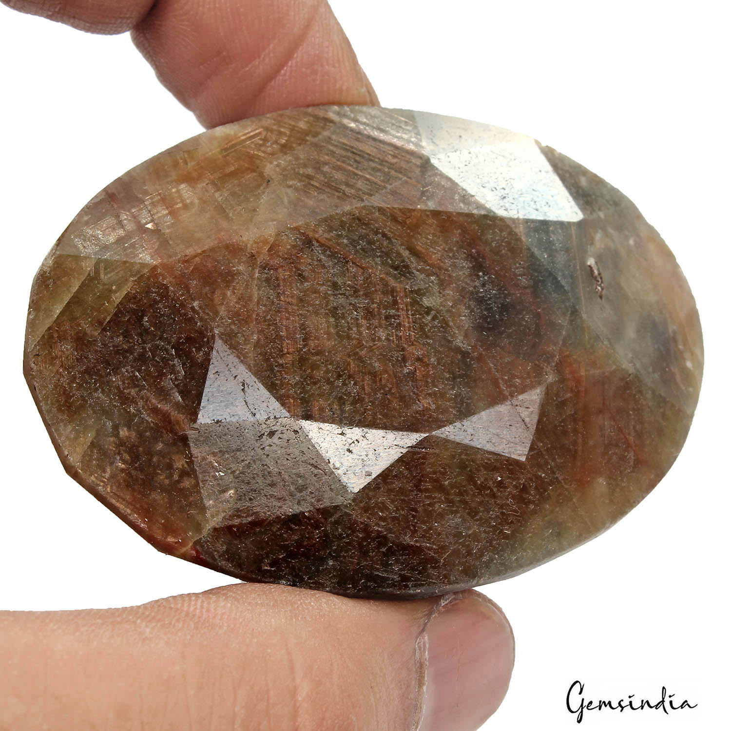 650 Ct Natural Brown Sapphire Oval Cut Faceted Earth Mined Huge Size Loose Gems