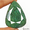 900 Cts Natural Brazilian Green Emerald Pear Faceted Huge Loose Earth Mined Gem